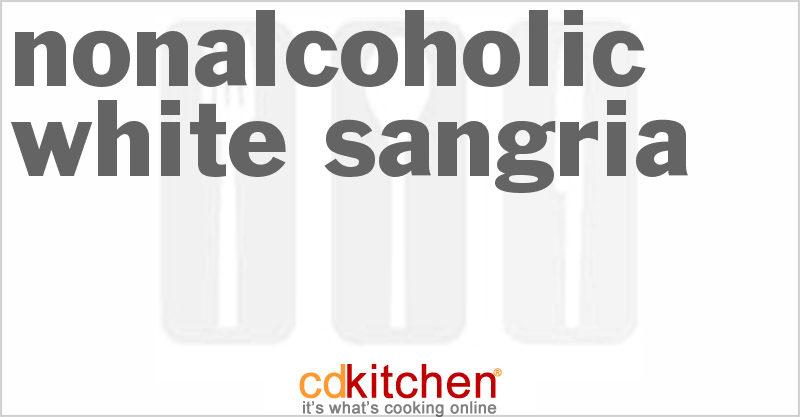 Nonalcoholic White Sangria - CDKitchen.com