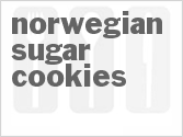 recipe for norwegian sugar cookies