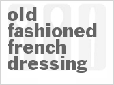 recipe for old-fashioned french dressing
