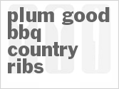recipe for slow cooker plum good bbq country ribs
