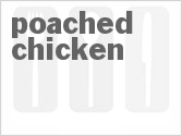 recipe for poached chicken