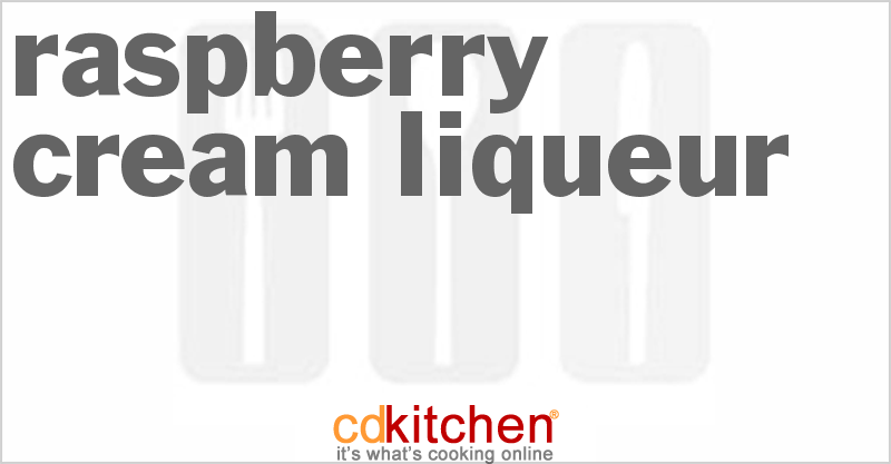 Raspberry Cream Liqueur - CDKitchen.com