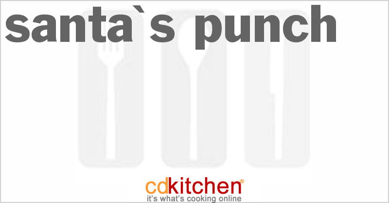 Santa's Punch - CDKitchen.com