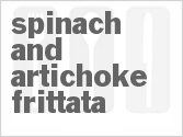 recipe for spinach and artichoke frittata