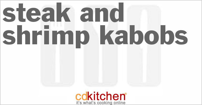 Steak And Shrimp Kabobs - CDKitchen.com