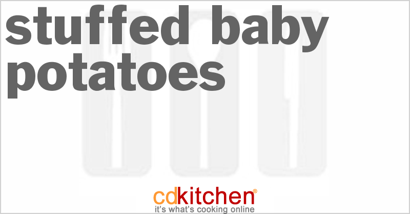 Stuffed Baby Potatoes - CDKitchen.com