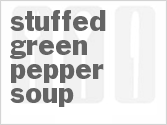 recipe for stuffed green pepper soup