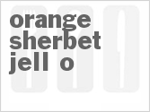 Orange Sherbet Jell-O