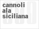 Cannoli Ala Siciliana