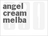 recipe for angel cream melba