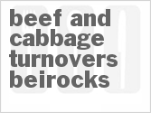 recipe for beef and cabbage turnovers - beirocks