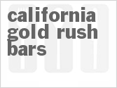 recipe for california gold rush bars