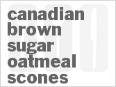 recipe for canadian brown sugar oatmeal scones