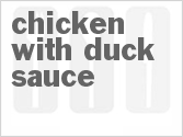 recipe for chicken with duck sauce