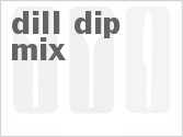 recipe for dill dip mix