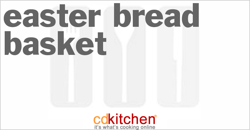 Easter Bread Basket - CDKitchen.com