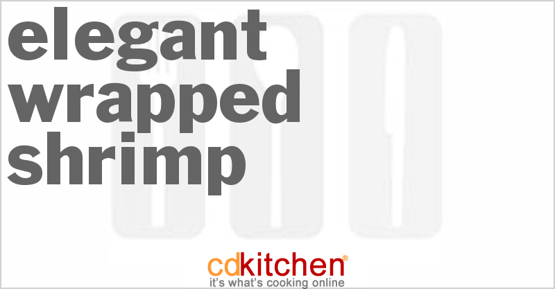 Elegant Wrapped Shrimp - CDKitchen.com