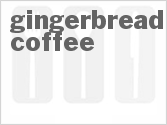 recipe for gingerbread coffee