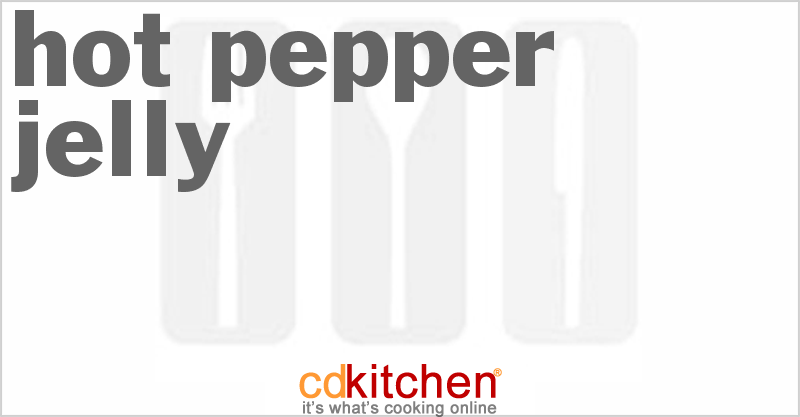 Hot Pepper Jelly - CDKitchen.com