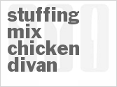 recipe for stuffing mix chicken divan