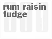 recipe for rum raisin fudge
