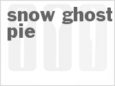 recipe for snow ghost pie