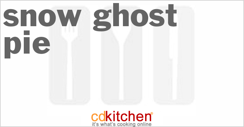 Snow Ghost Pie - CDKitchen.com
