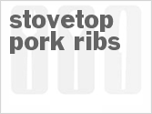 recipe for stovetop pork ribs