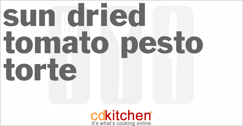 Sun Dried Tomato Pesto Torte - CDKitchen.com