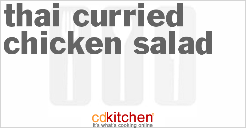 Thai Curried Chicken Salad - CDKitchen.com