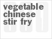 recipe for vegetable chinese stir fry