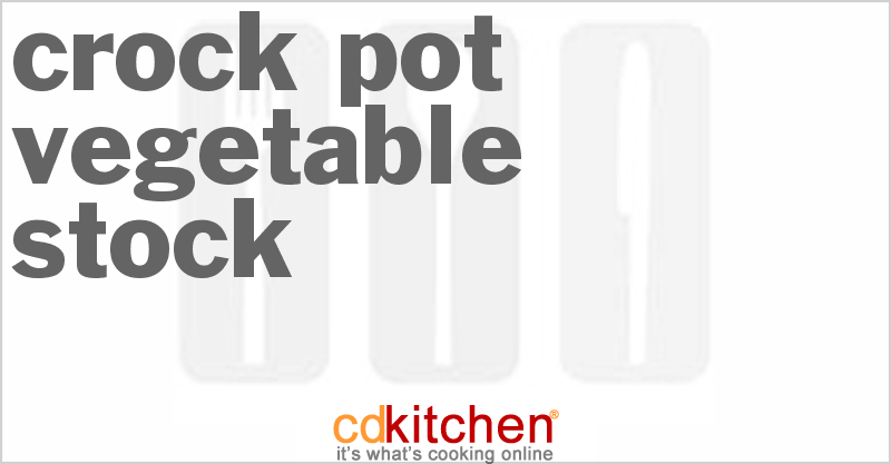 Vegetable Stock - CDKitchen.com