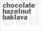Chocolate Hazelnut Baklava