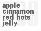recipe for apple cinnamon red hots jelly