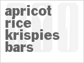 recipe for apricot rice krispies bars