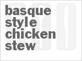 recipe for basque-style chicken stew