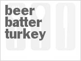 recipe for beer batter turkey