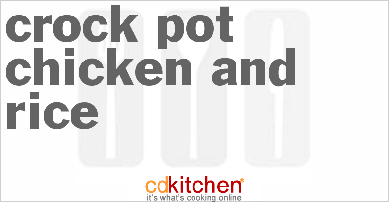 Chicken and Rice - CDKitchen.com