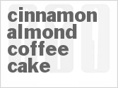 recipe for cinnamon almond coffee cake