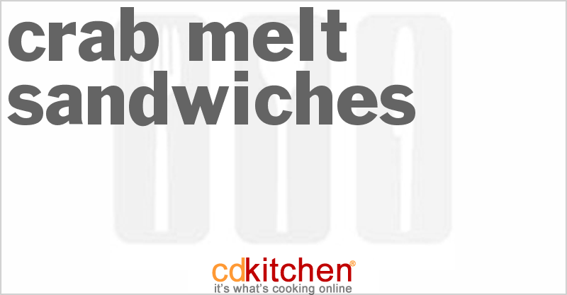 Crab Melt Sandwiches - CDKitchen.com