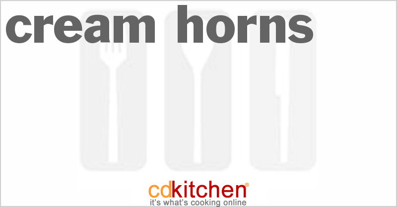Cream Horns - CDKitchen.com