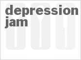 recipe for depression jam