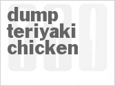 recipe for slow cooker dump teriyaki chicken