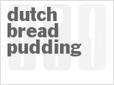 recipe for dutch bread pudding