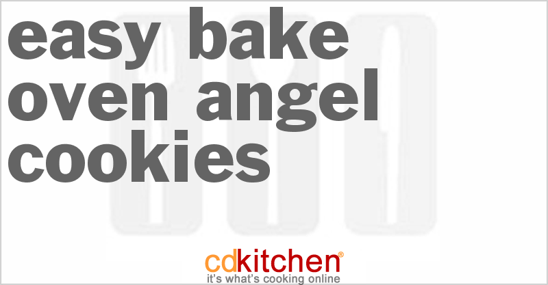 Easy Bake Oven Angel Cookies - CDKitchen.com