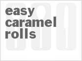 recipe for easy caramel rolls