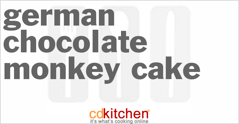 German Chocolate Monkey Cake - CDKitchen.com
