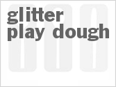 Glitter Play Dough Recipe