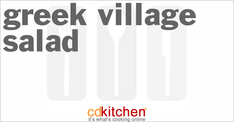 Greek Village Salad - CDKitchen.com