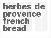 recipe for herbes de provence french bread